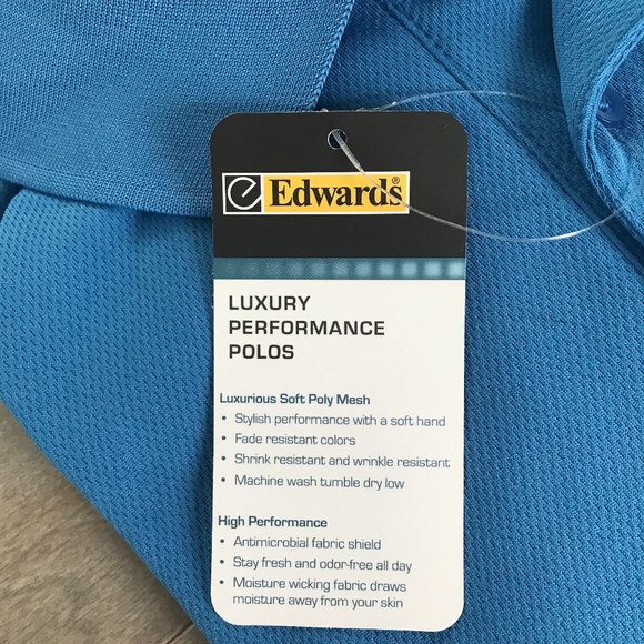 NWT Men’s Short Sleeve Wicking Polo - Picture 5 of 6